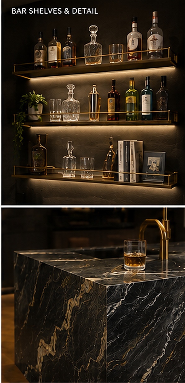 Borough Club kitchen details