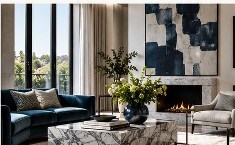 Contemporary living room design