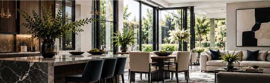 Contemporary residential interior