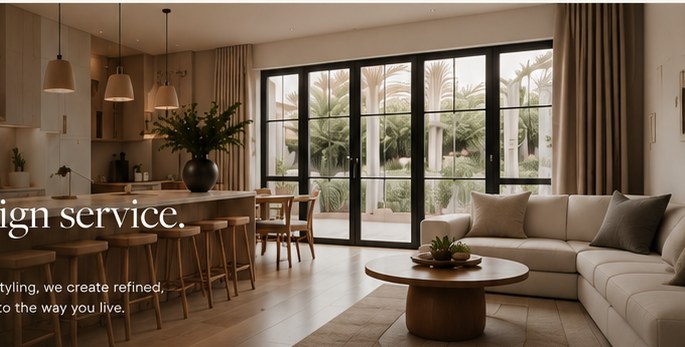 Modern interior design service