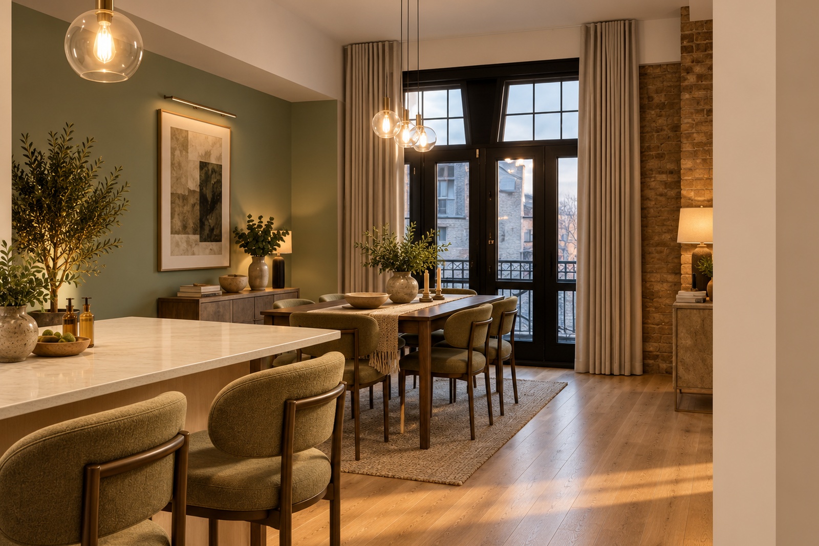 Tobacco Dock dining area