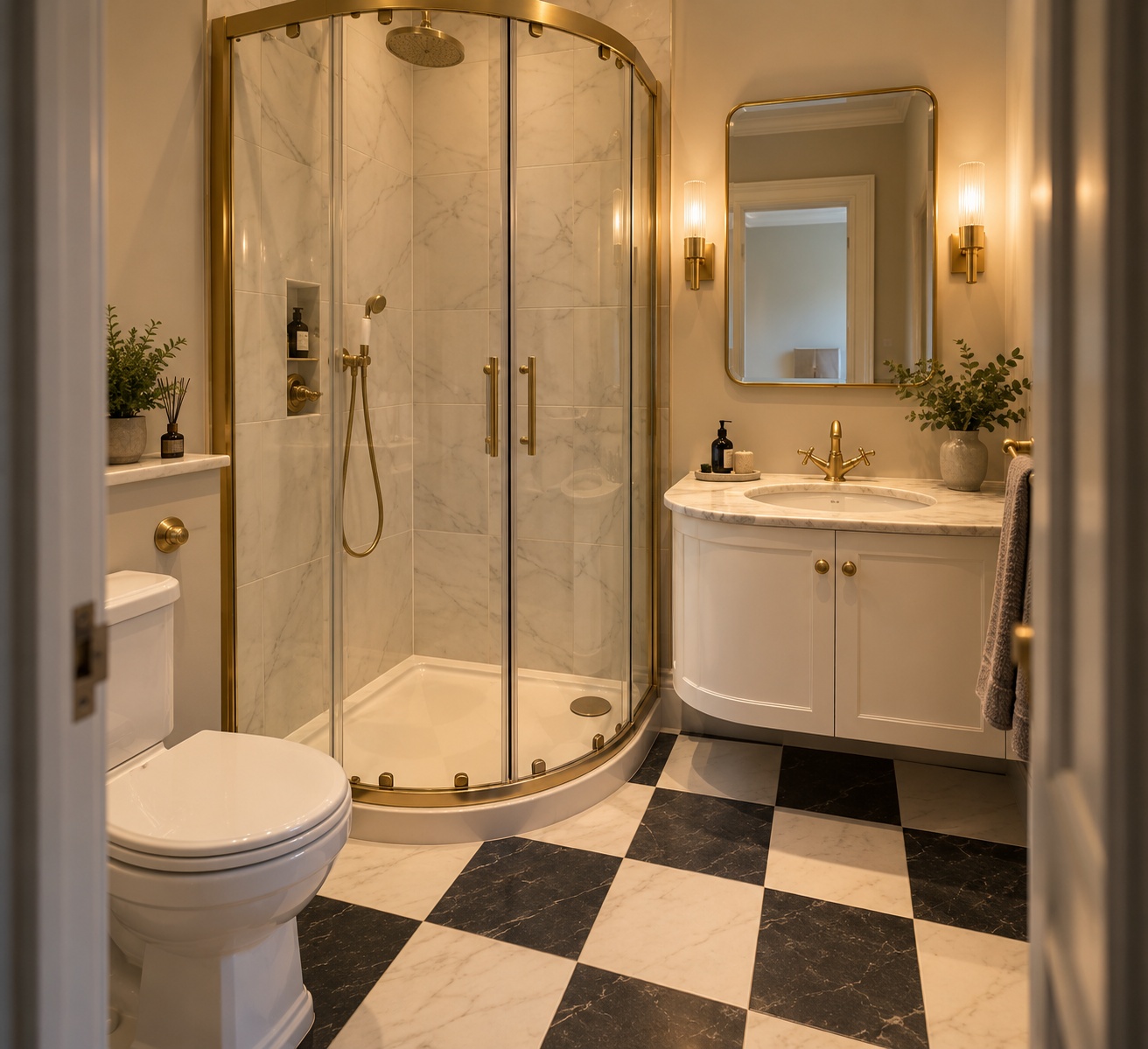 Victorian Townhouse master ensuite