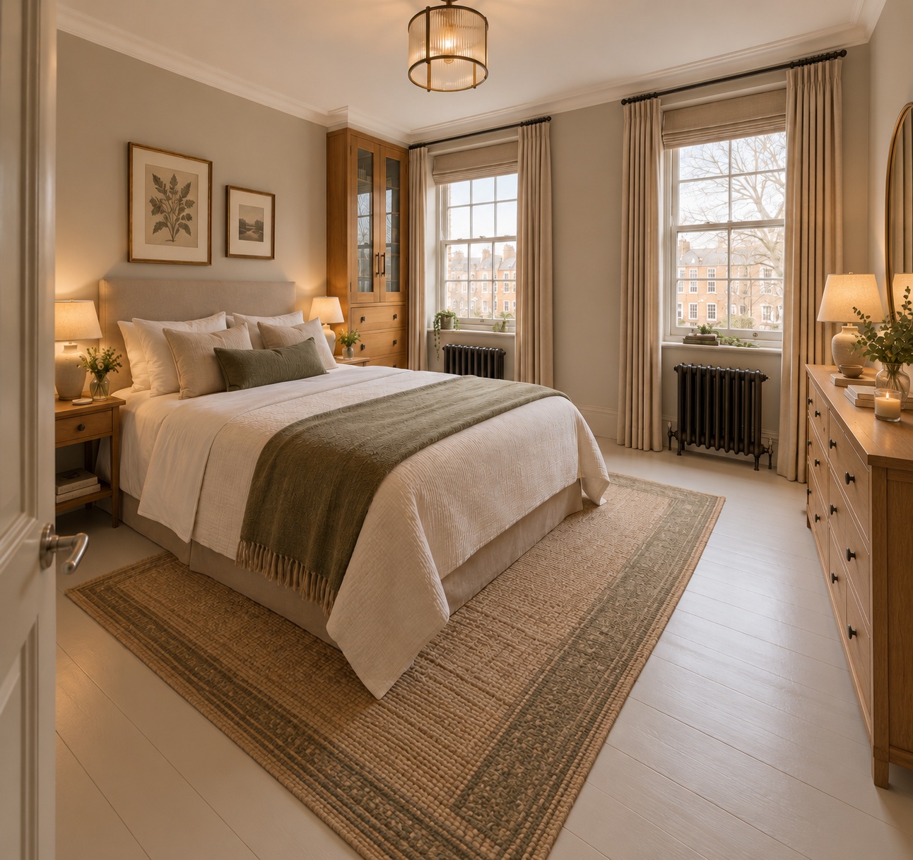 Victorian Townhouse top-floor front bedroom