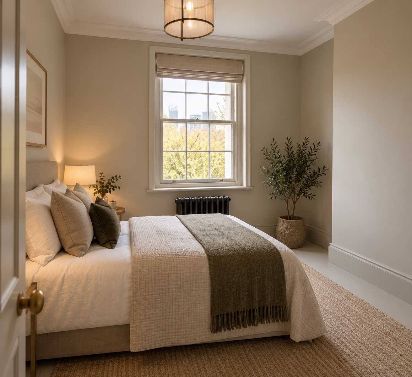 Victorian Townhouse top-floor rear bedroom